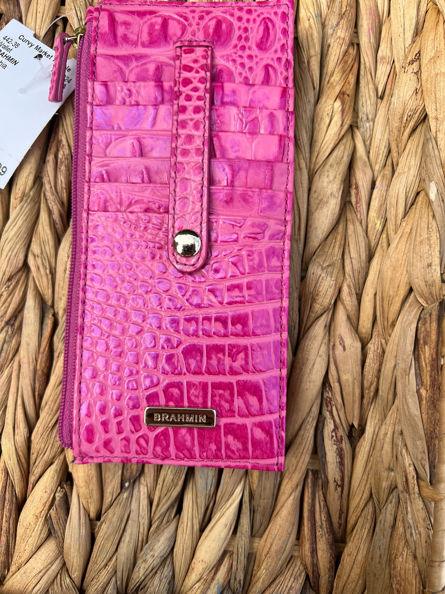 BRAHMIN Fuschia Wallet