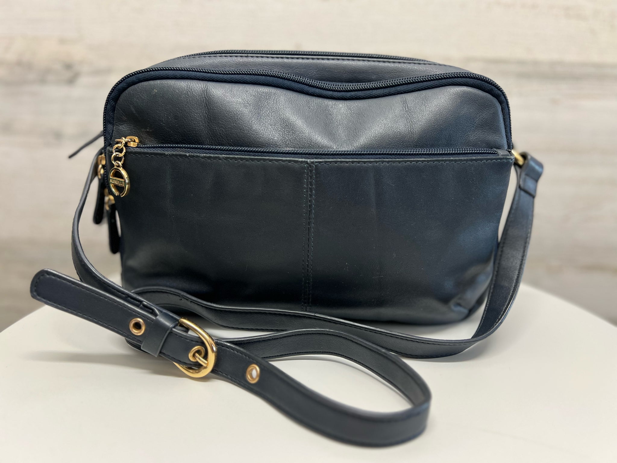 Aurielle Navy Purse