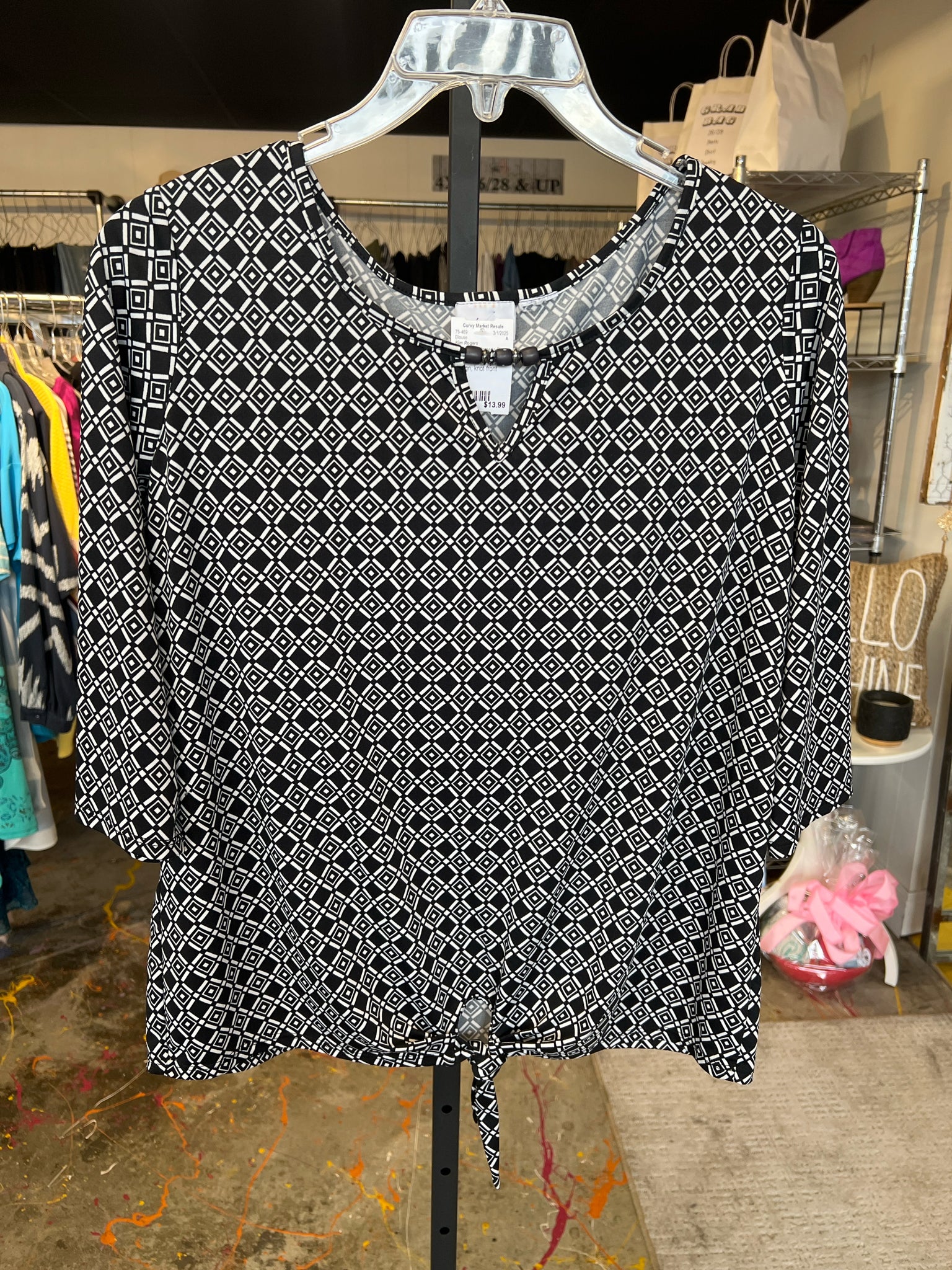 Size 1X Kim Rogers Blouse