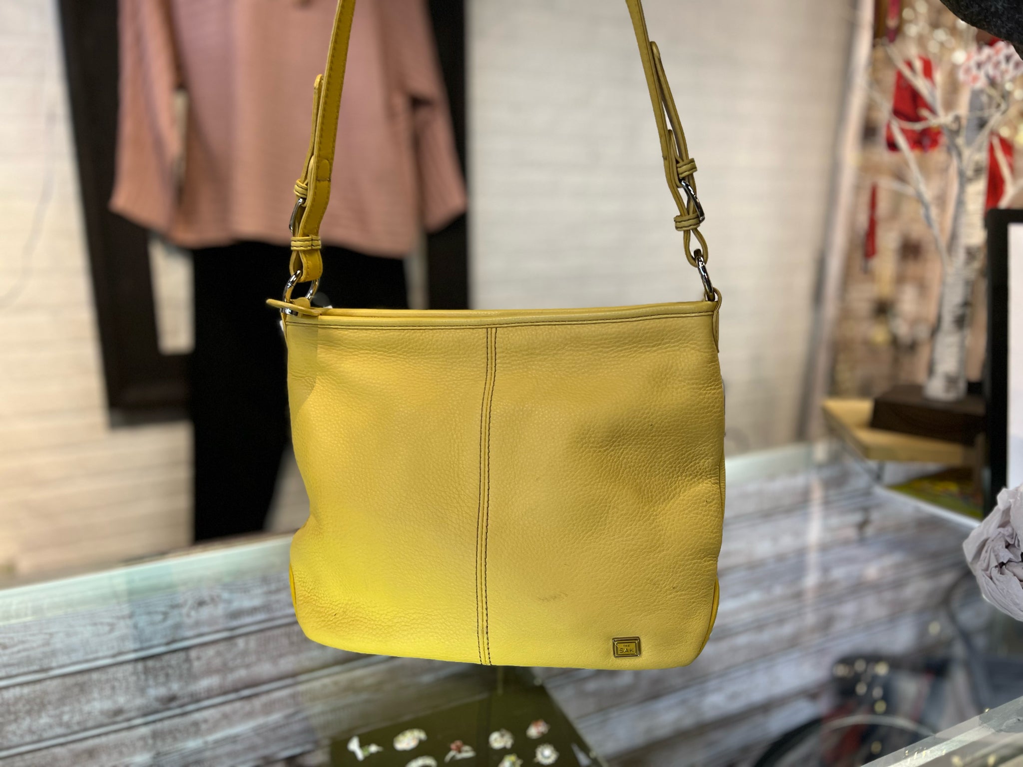 The Sak Yellow Purse