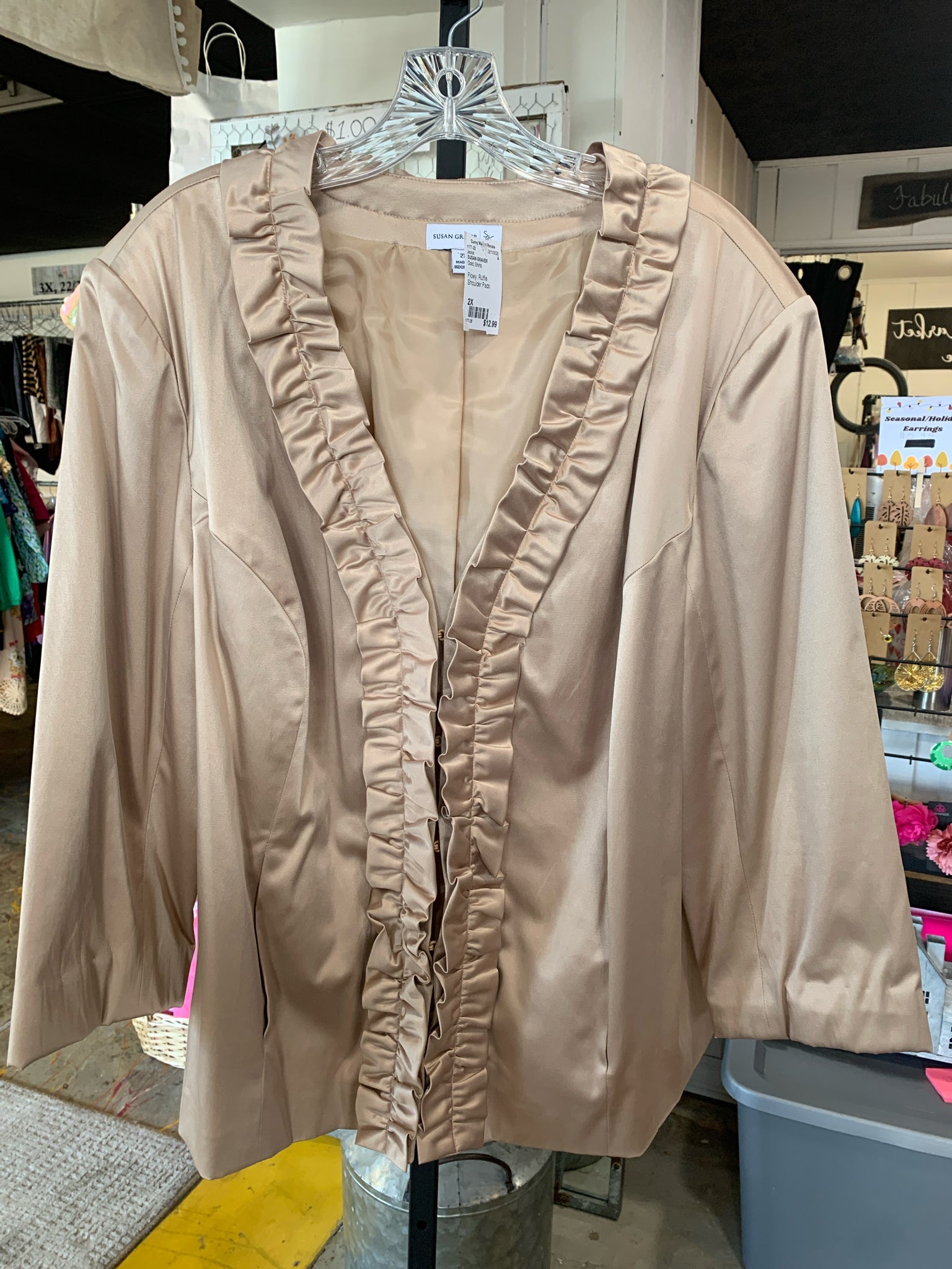 Size 2X SUSAN GRAVER Jacket