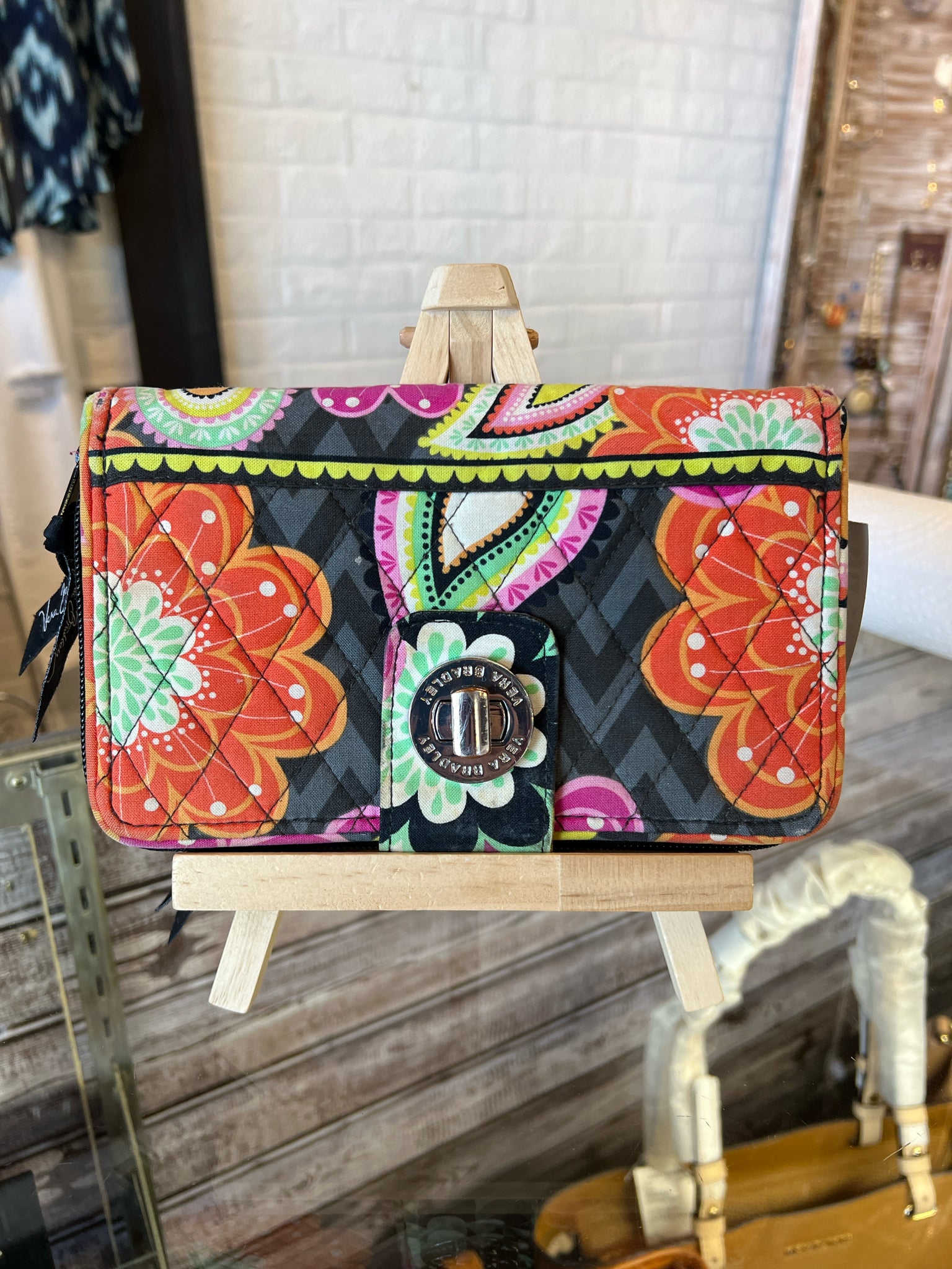 vera bradley Black Wallet