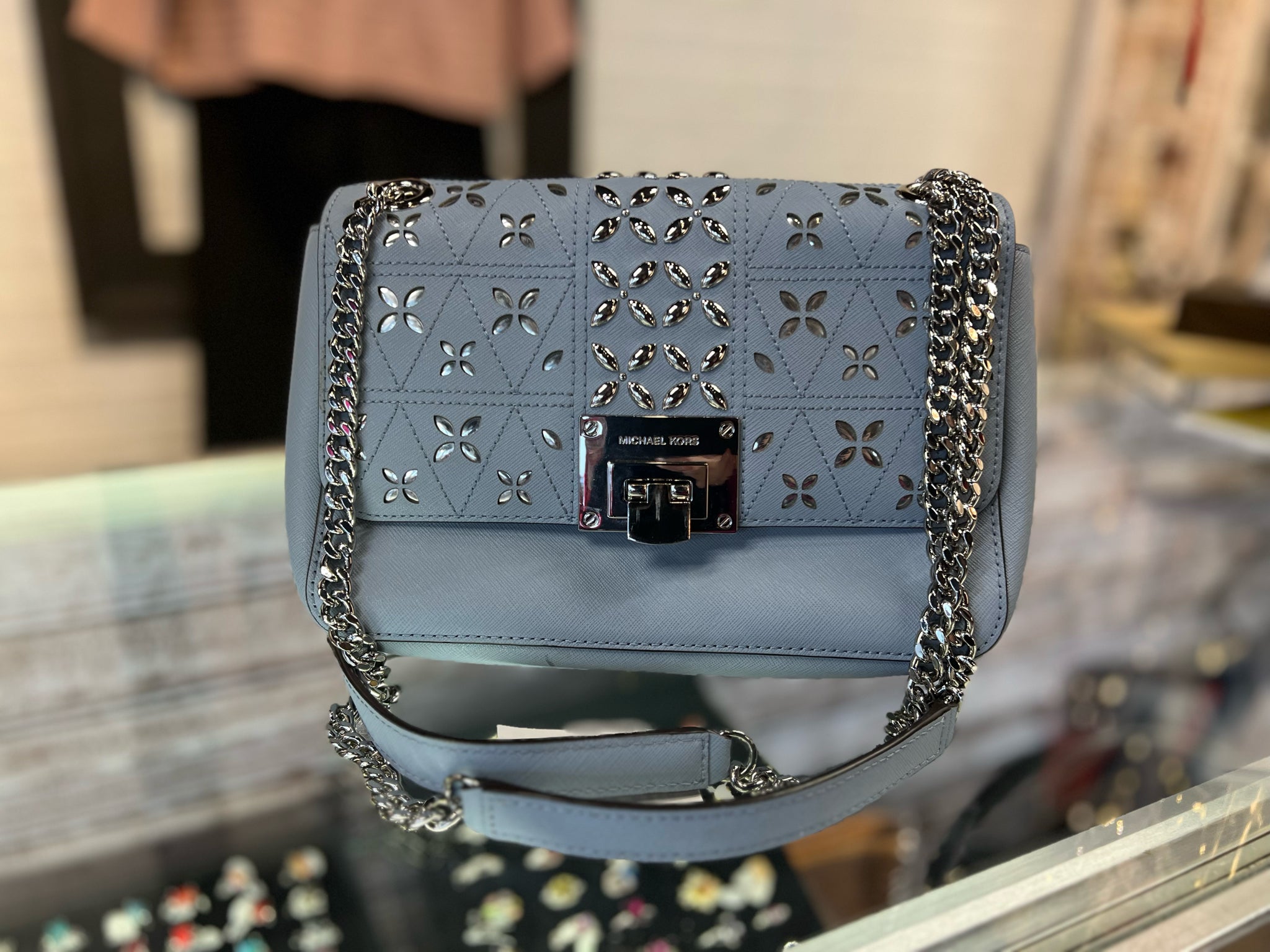 Michael Kors Light Blue Purse