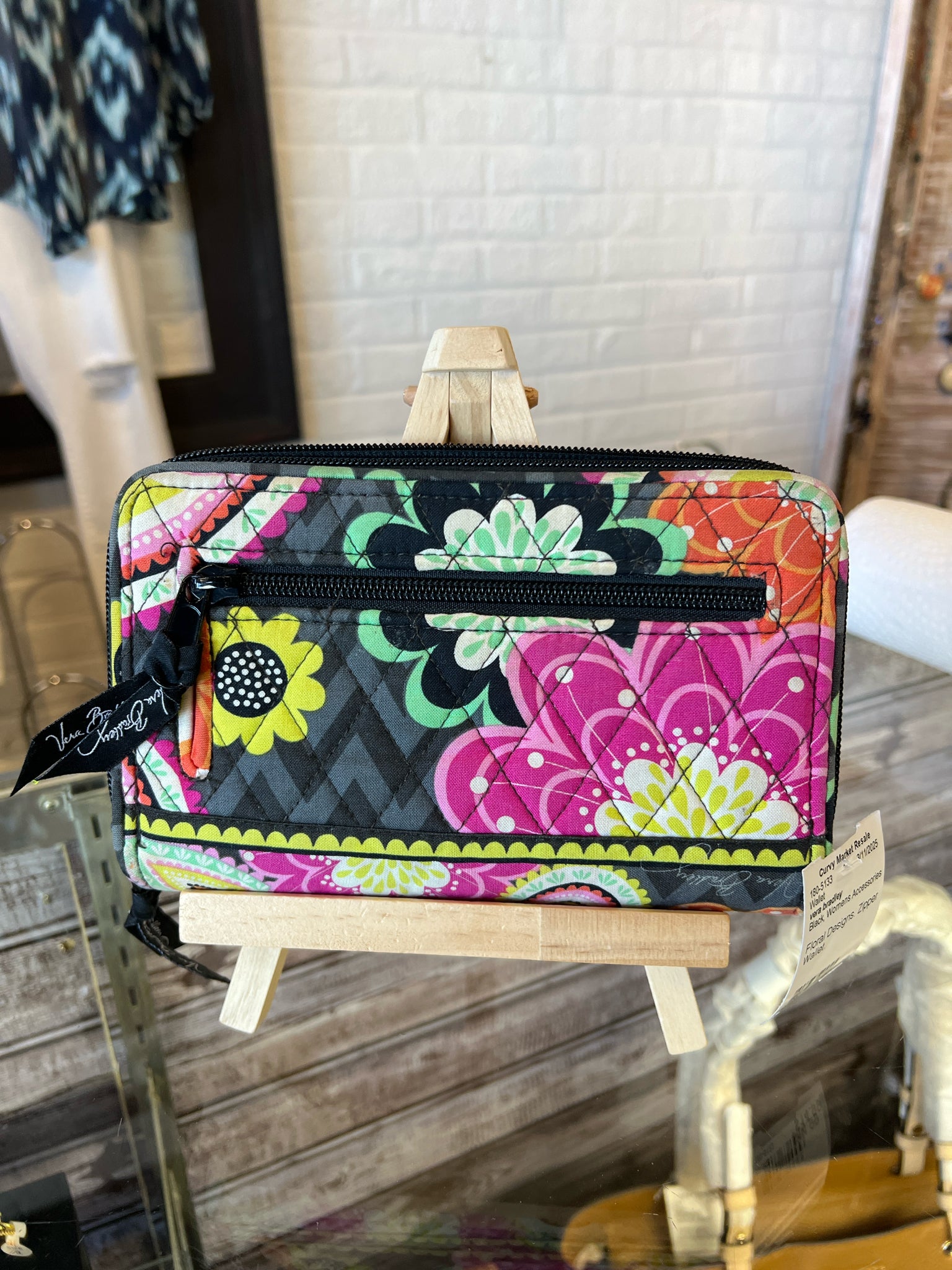vera bradley Black Wallet