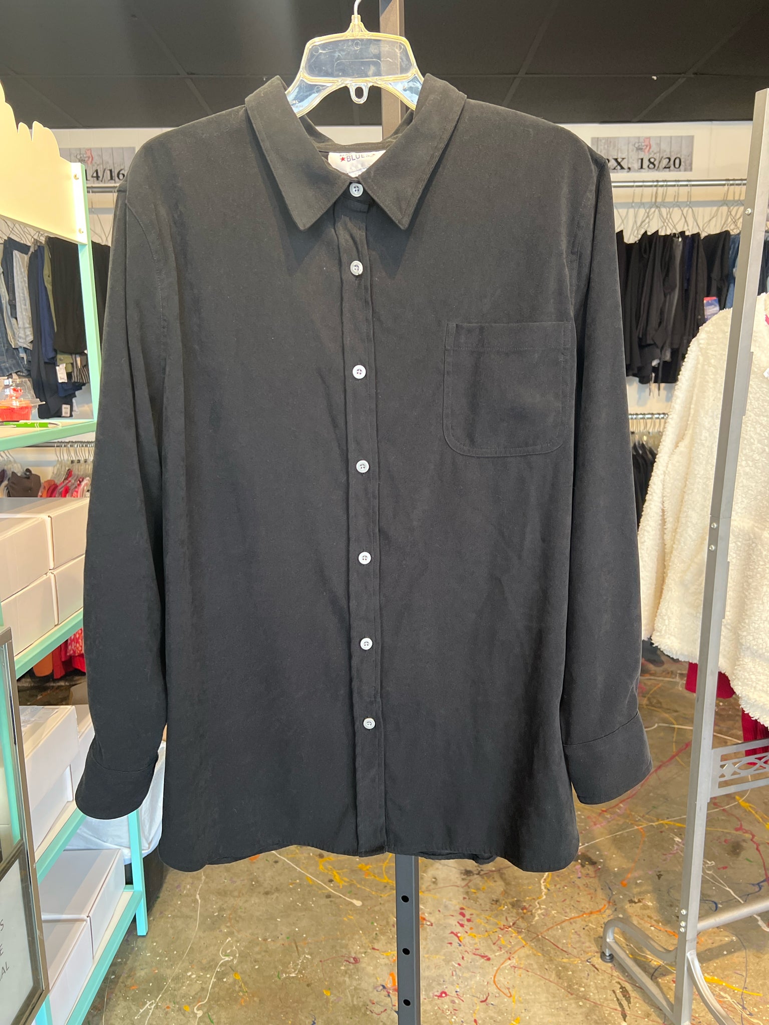 Size 1X Main Street Blues Shirt