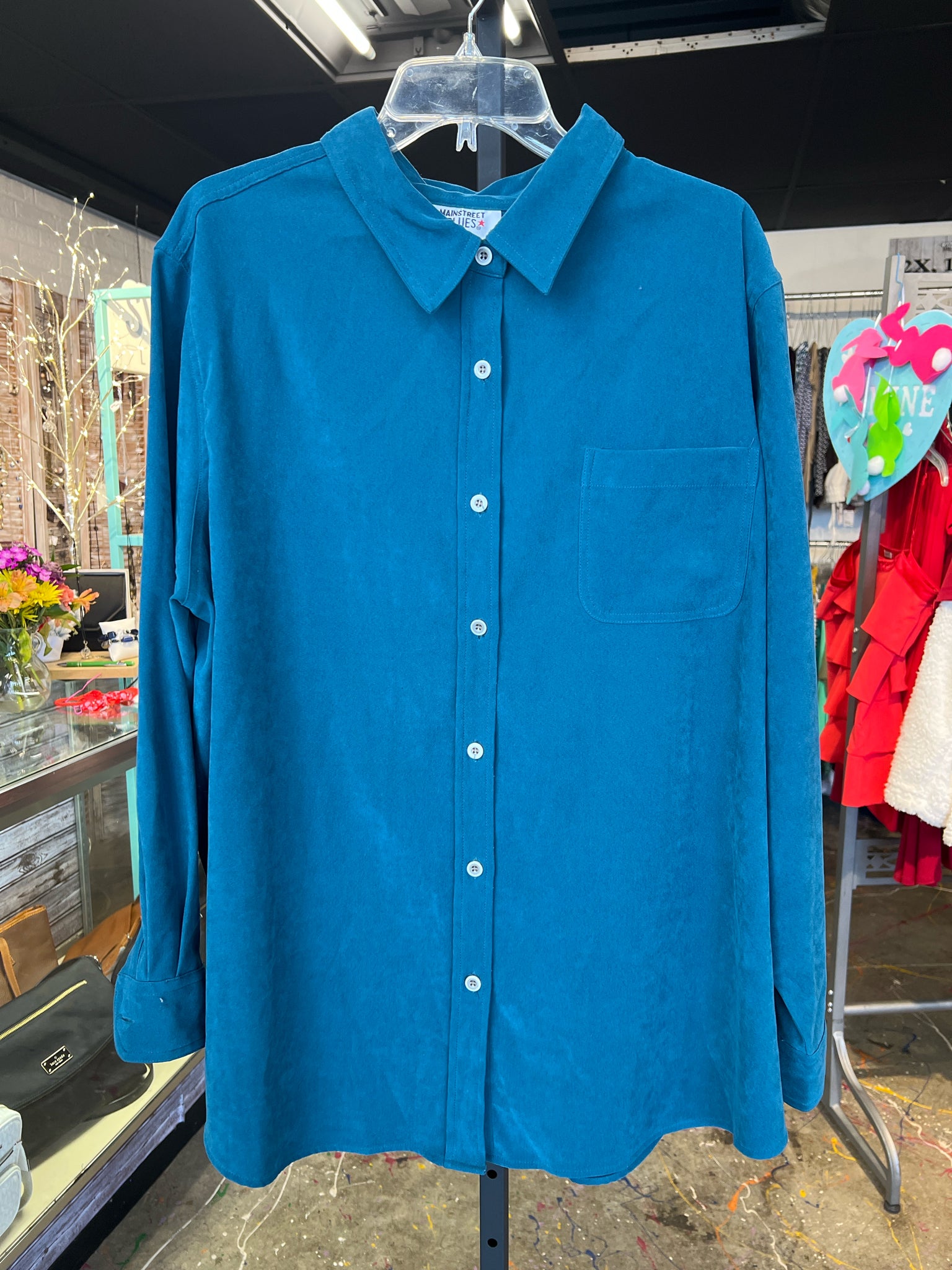 Size 1X Main Street Blues Shirt