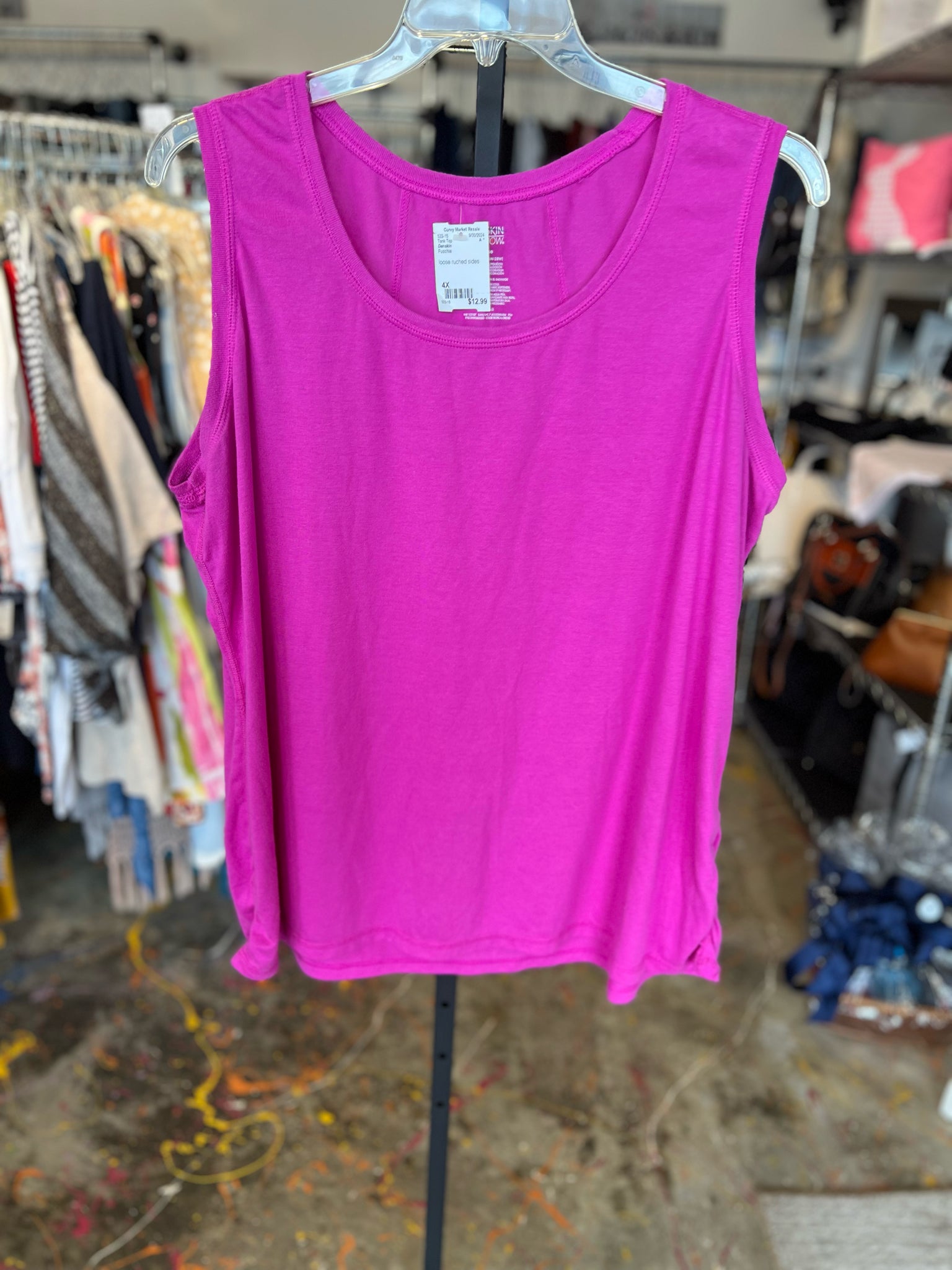 Size 4X Danskin Tank Top