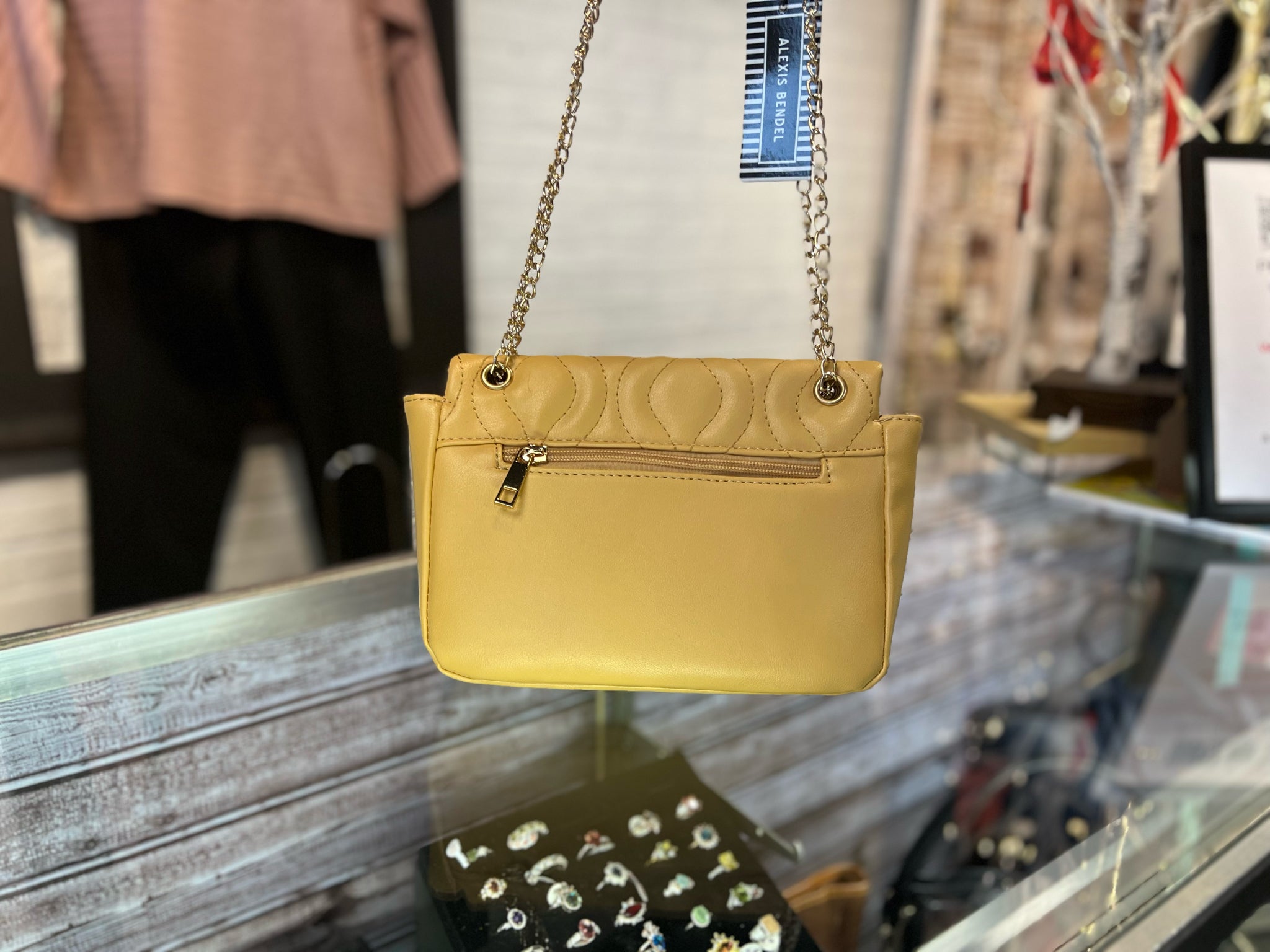 Alexis Bendel Yellow Purse