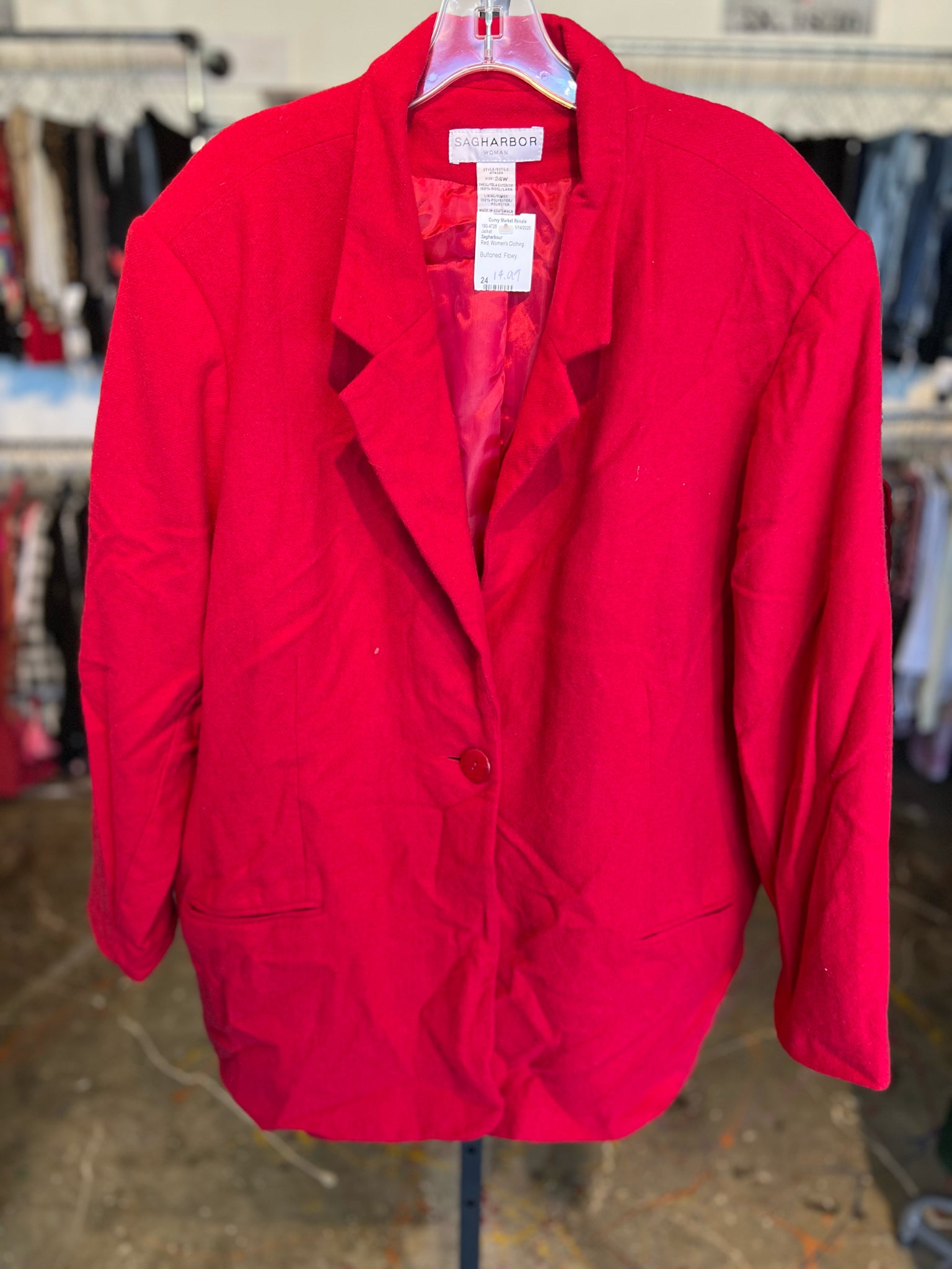 Size 24 Sagharbour Jacket