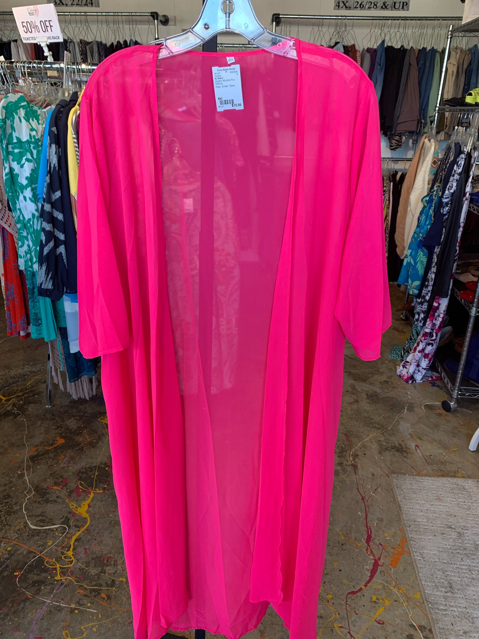 Size 4xl No Brand Coverup