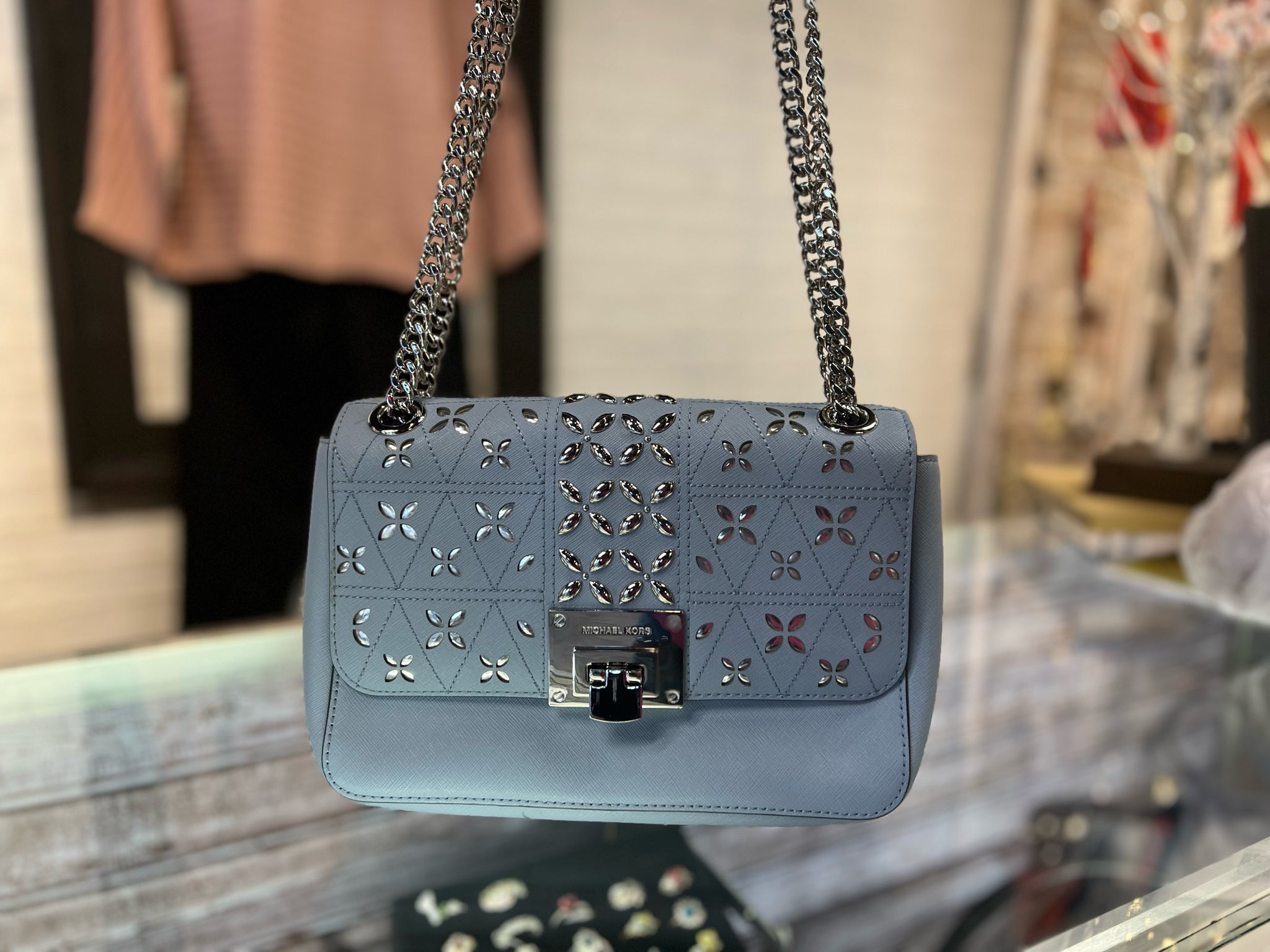 Michael Kors Light Blue Purse