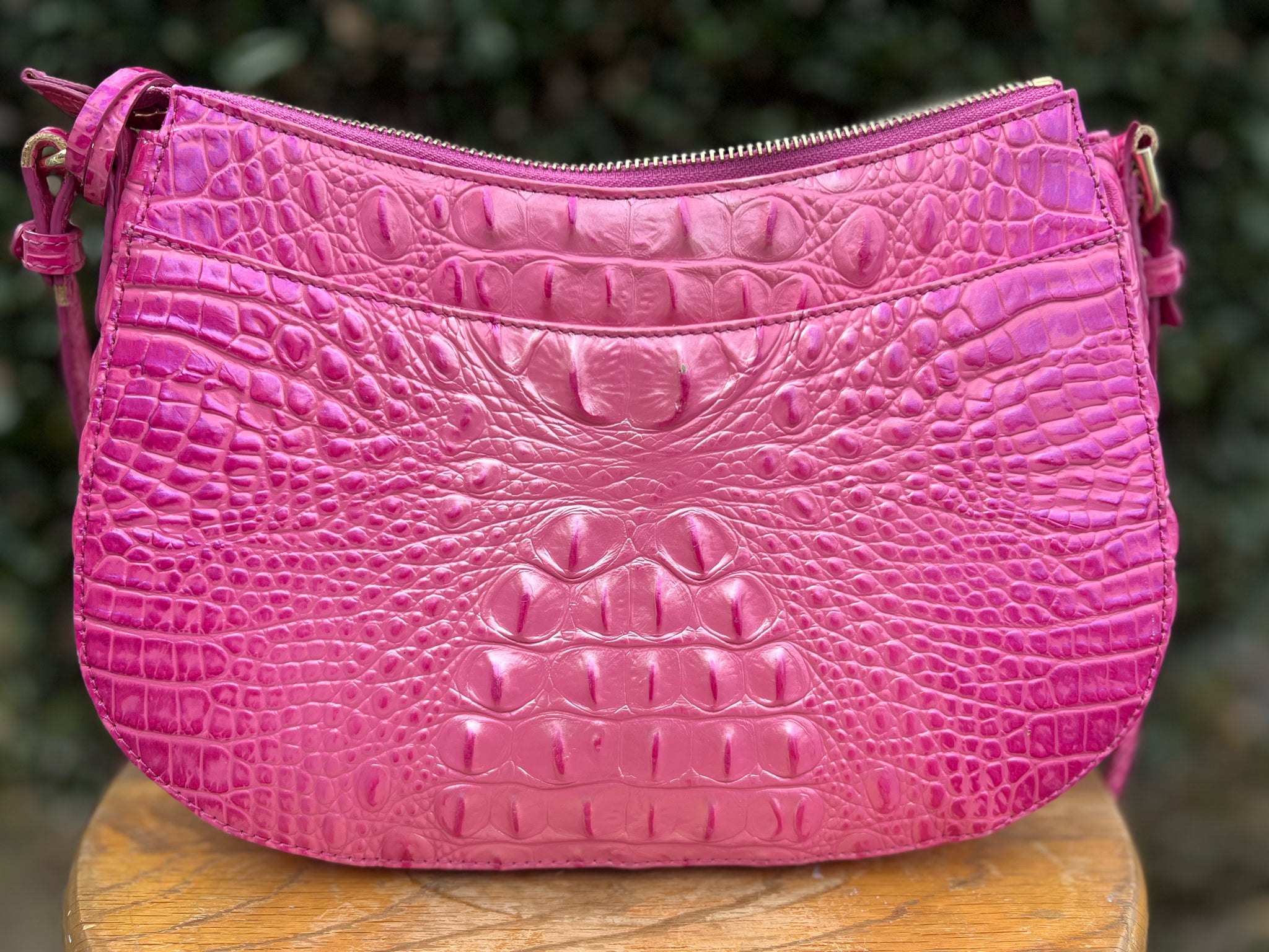 BRAHMIN Fuschia Purse