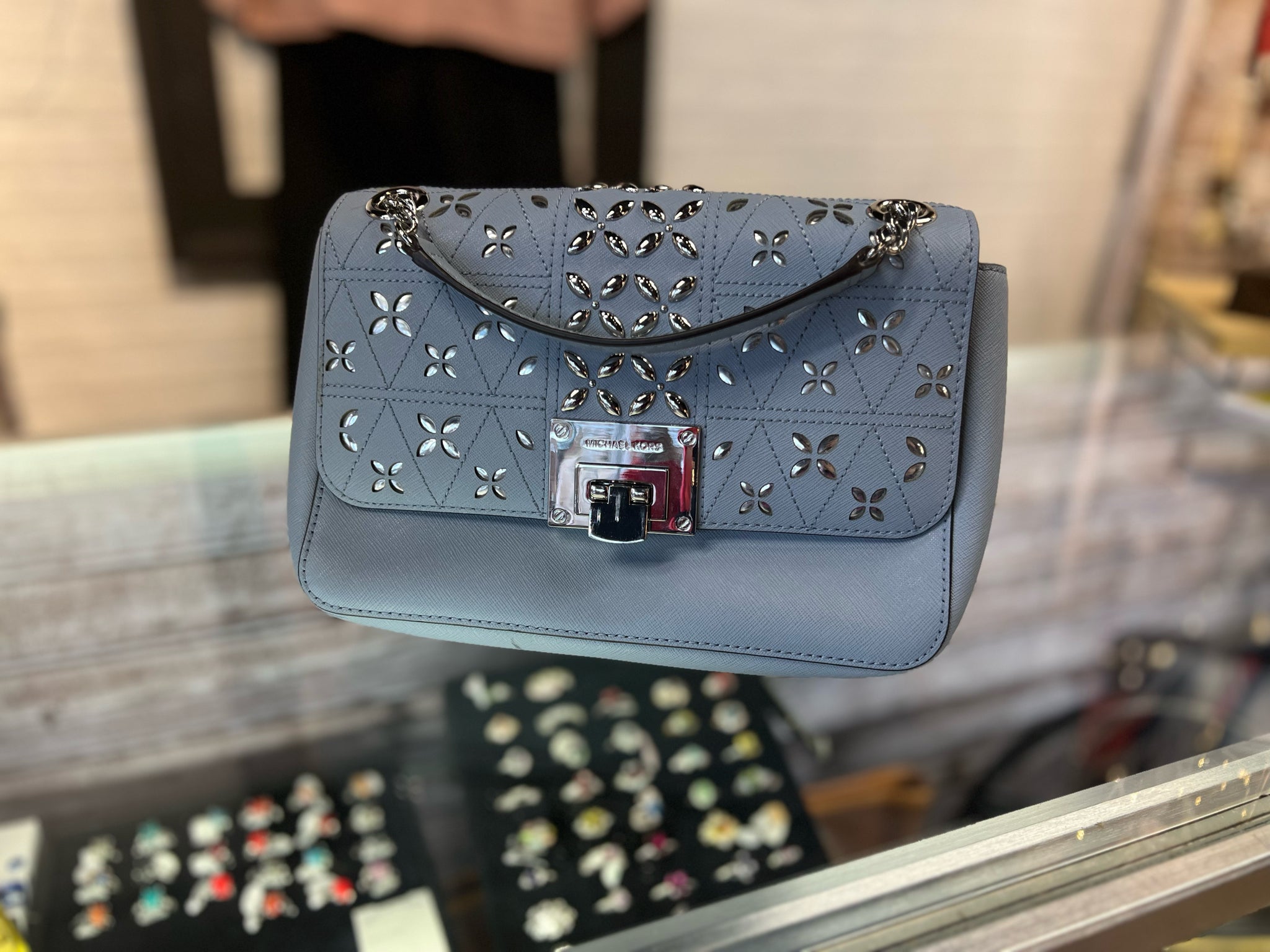 Michael Kors Light Blue Purse